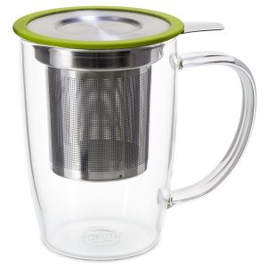 For Life Tall Tea Mug with Infuser - Lime