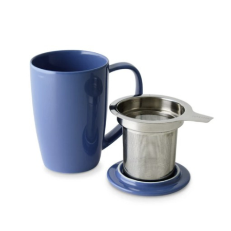 Curve Tea Mug with Infuser & Lid 15 oz.