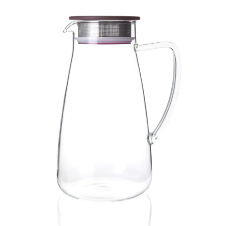 Flask Glass Iced Tea Jug 64 oz.