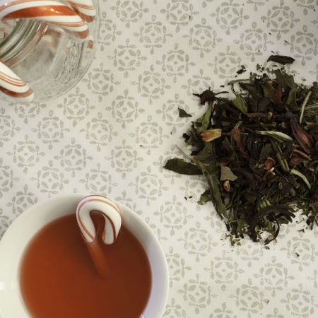 Buy Online - USDA Certified Organic Candy Cane White Tea