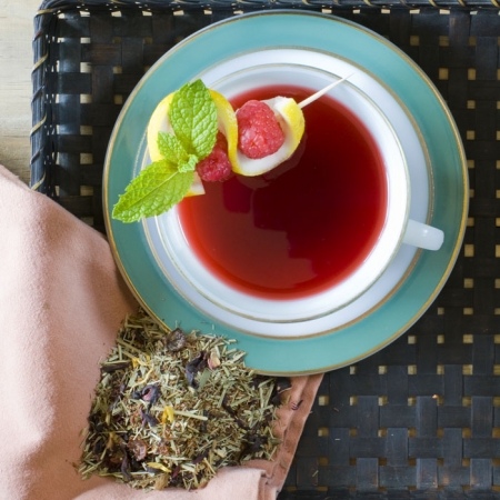 Organic Raspberry Lemon Mint