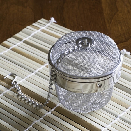Buy Online - Tea Egg Large Mesh Infuser with Chain for Loose Leaf Teas